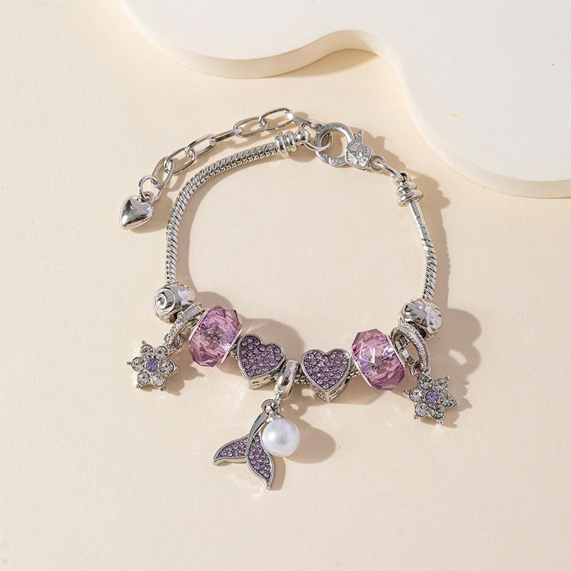 Fashion Multi-Element Rhinestone Beaded DIY Bracelet Jewelry