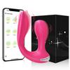 Giocattolo Sessuale per Coppie Controllo APP Vibratore Anale per Donne Stimolatore Clitorideo Doppia Estremità Vibratore Vaginale Anale Masturbatore Femminile