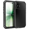 Металевий корпус Tank для IPhone 17 Air 16e 16 15 14 13 12 11 Pro Max XS XR 8 7 Plus Ударостійкий корпус для важких умов Захисне скло екрану