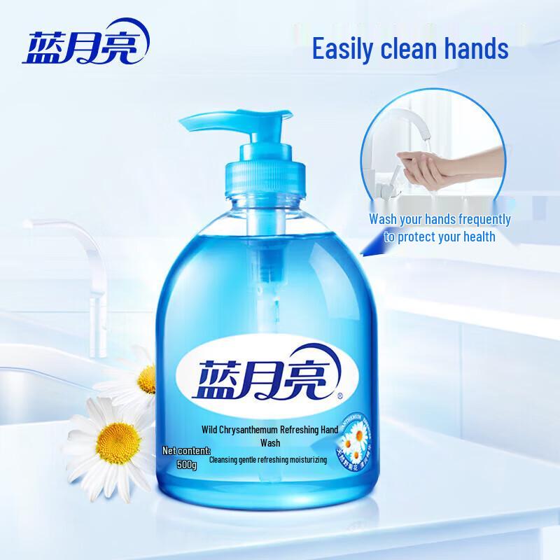 Blue Moon Wild Chrysanthemum Kitchen Hand Wash Set