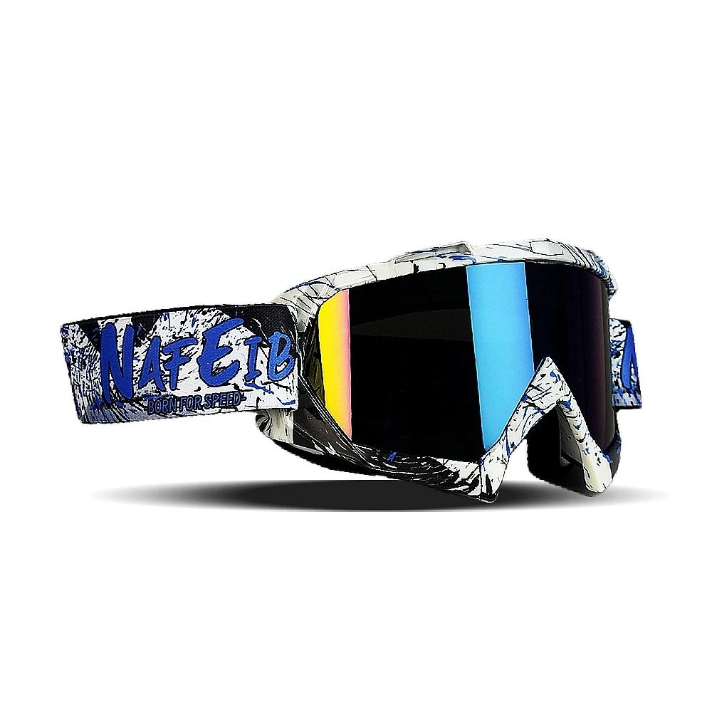 Nuovissimi occhiali da moto per uomo, occhiali da sole da motocross, occhiali da sicurezza protettivi, occhiali da casco per visione notturna, occhiali da guida vintage