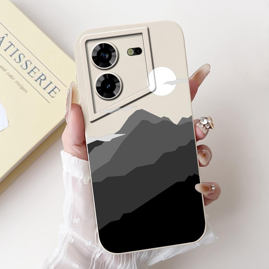 For Tecno Pova 5 4G LH7n Phone Case Back Cover Luxury Matte Soft Liquid Silicone Fundas For Tecno Pova 5 Pro 5G LH8n Bumper Capa