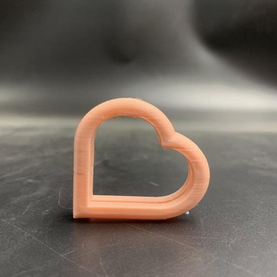 Heart Shaped Photo Stand 3D Printed Table Picture Holder Romantic Number Place Card Clip for Weddings Parties Events Restaurants