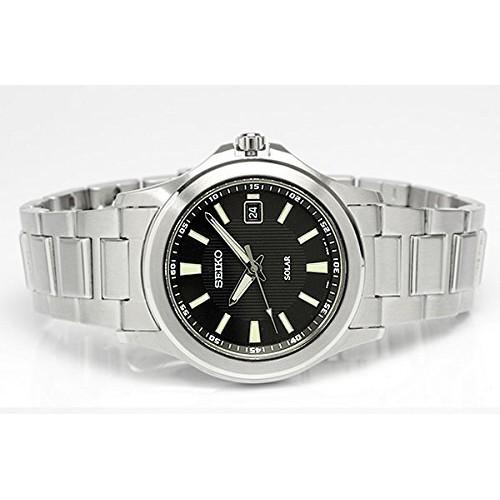 [Seiko Watch] SEIKO SELECTION SBPN067 Men's Watch Solar Rechargeable Date Calendar Black Dial Stainless Steel