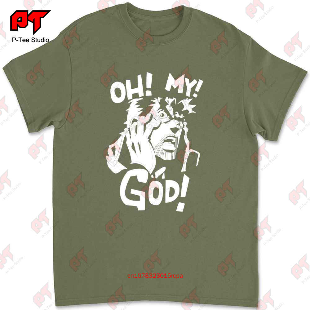 JojoS Bizarre Adventure Joseph Joestar Oh My God T Shirt 3CFU