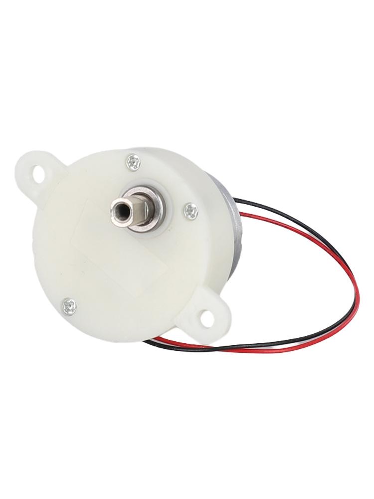Type DC V Plastic Gear Motor Double Flat Tapping Hole