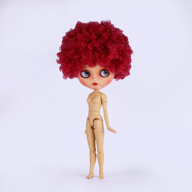 ICY blyth pop 1/6 Pop BJD Gewrichtslichaam Bruine huid Mat gezicht 30cm speelgoed cadeau Anime Girl SD