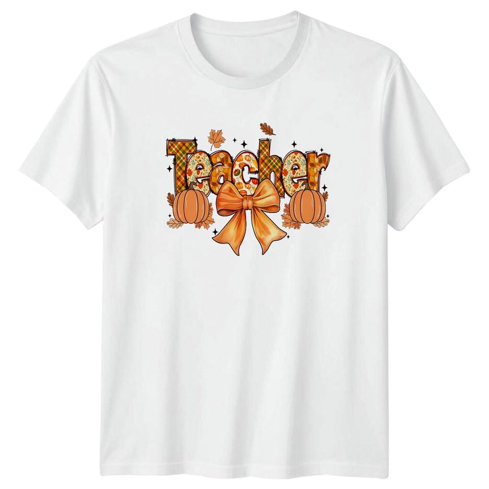 Teacher Appreciation Education Unisexs T Shirt Unisexs Tee Autumn Fall Graphic S