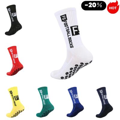 3 Pairs Non Slip Football Socks Mens Friction Gasket Tube Running Ice Snow Hiking Sports Over Knee Stockings Basketball Socks