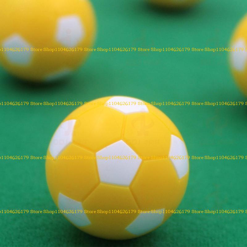 A1A2 9Pcs 36mm Foosballs Table Balls Official Tabletop Game Balls Table Game Small Football Table Soccer Balls Game Accessory