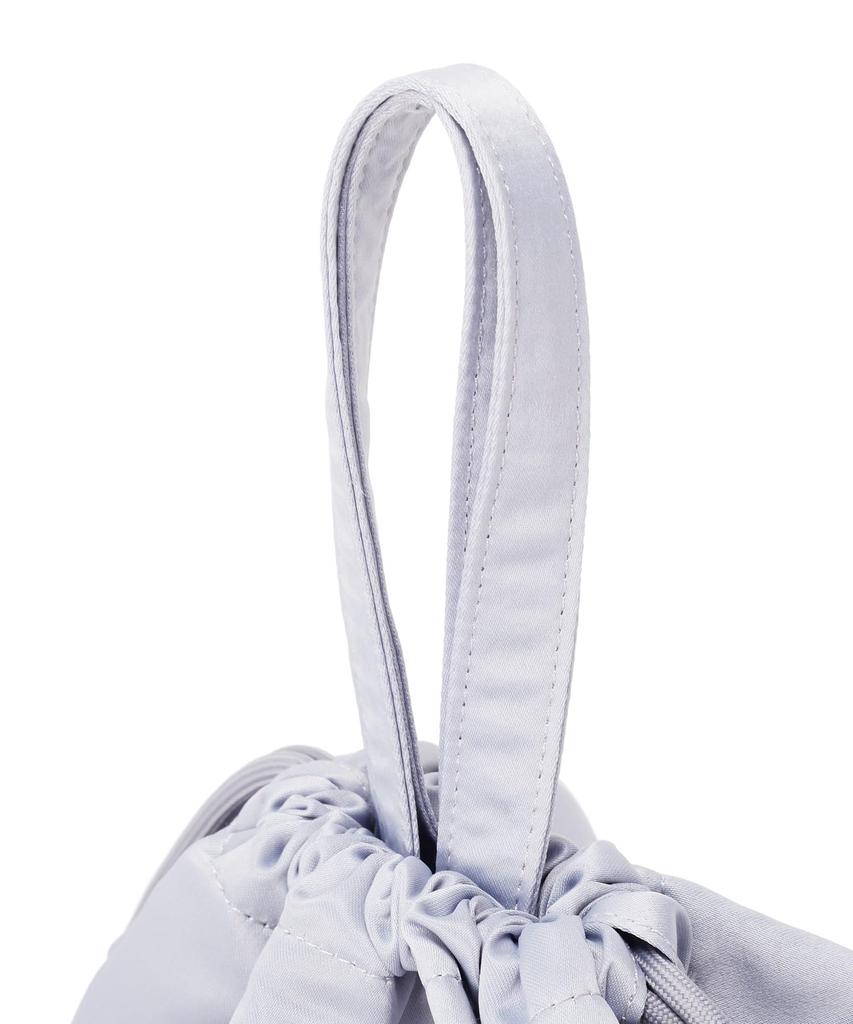 Maison de FLEUR Gathered Ribbon Size F Knapsack, Gray,