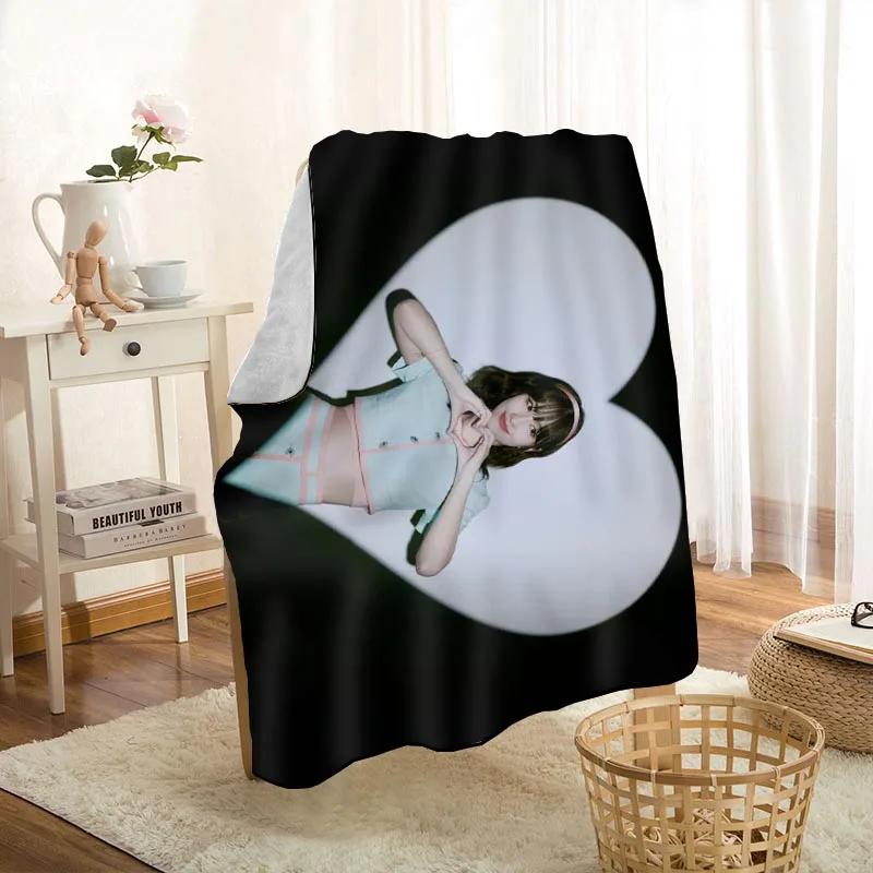 HEARMNY TWICE KPOP Blanket Super Soft Warm Microfiber Fabric Blanket For Couch Throw Travel Adult Blanket 1009