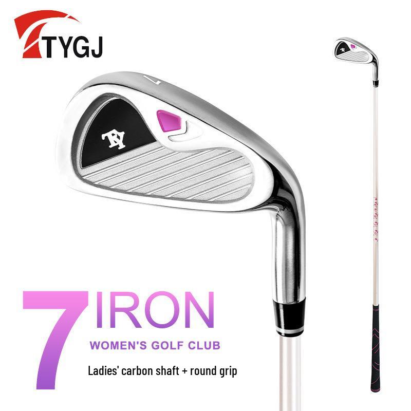 TTYGJ Men's & Women's Stainless Steel 7 Iron Golf Club for Beginners