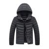 Padded-padded Men's Jacket Winter Cotton Clothes Handsome Thickened Velvet Padded Jacket Trendy Padded Clothes