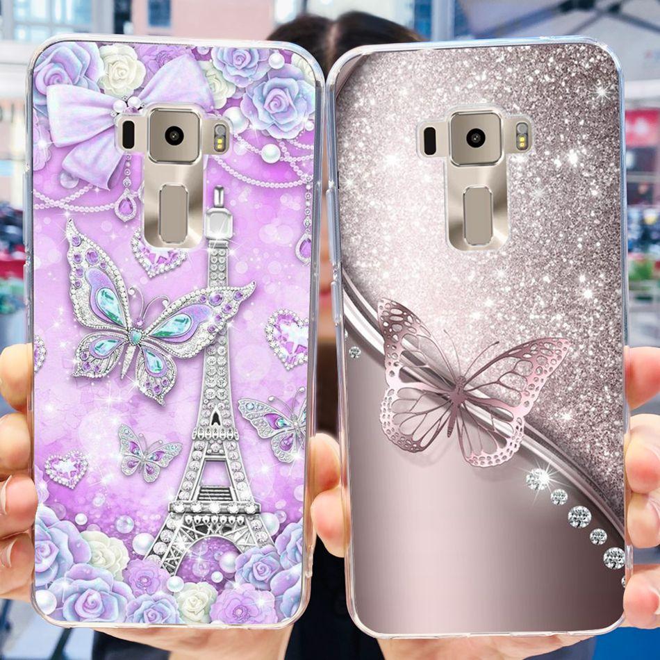 For Asus ZenFone 3 ZE520KL ZA520KL Case Asus ZenFone3 Z017D Z017DA Z017DB 5.2" Fashion Soft Silicone TPU Phone Back Cover