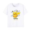 Potdemiel Neuer Sommerstil Reines Baumwoll Kinder T-Shirts Pikachu Aufdruck Unisex Größe Bequem und Atmungsaktiv