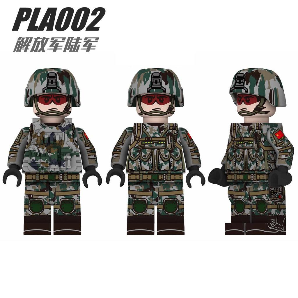 Army Border Patrol Military Mini Figures Building Blocks Toys