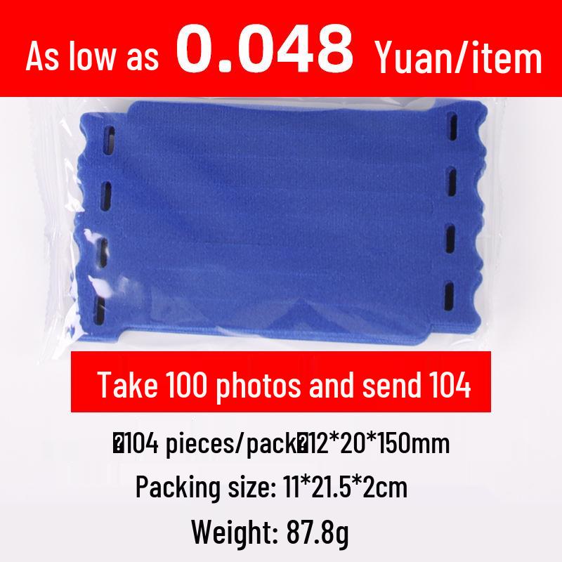 Velcro Cable Tie Nylon Strap for Cable Management and Storage