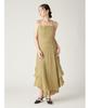 FRAY Asymmetric Hem Camisole Dress FWFO252038 Green I.D. Women's