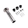 B97A-Patio Umbrella Holder Base Umbrella Holder Metal Clamp Metal Clamp Parasol Stand For Park Courtyard Fence Garden