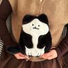Cute Cat Hot Water Bottle, Thickened Explosion-Proof Small Hand Warmer, Water-Filled Hot Compress Hand Warmer for Girls
