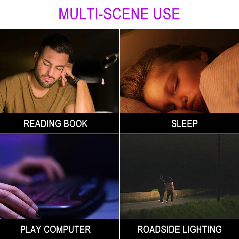 10W LED Лампа для вирощування рослин USB Портативна LED Рослинна Лампа для Росту 5V Повний Спектр Фіто Лампа 21 LED Обертання Гнучке Світло Для Приміщення