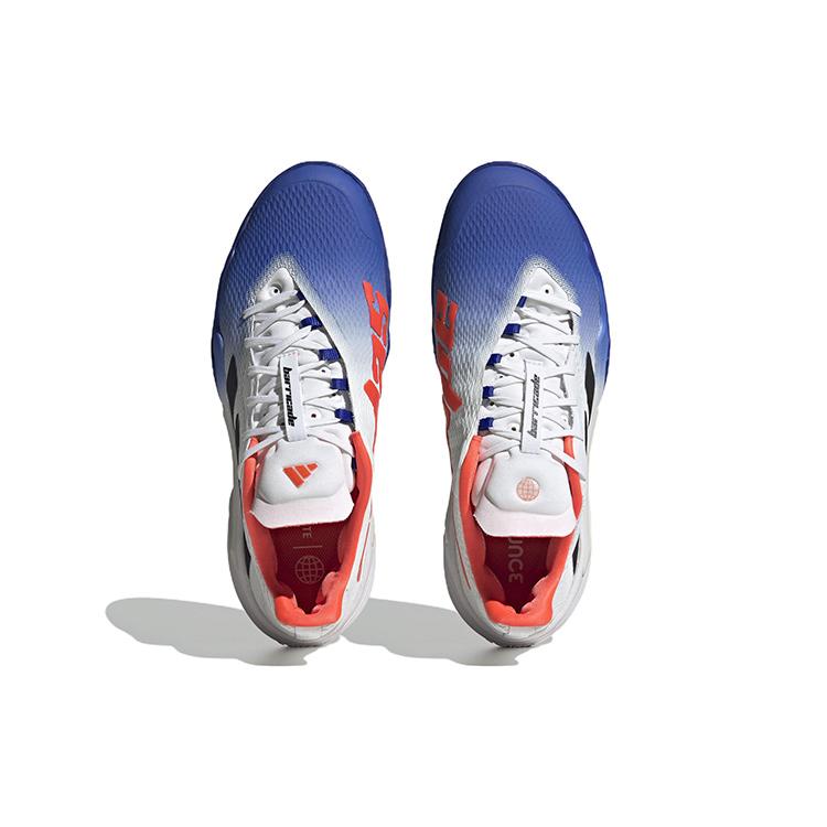 Adidas Barricade Lucid Blue Core Black Solar Red