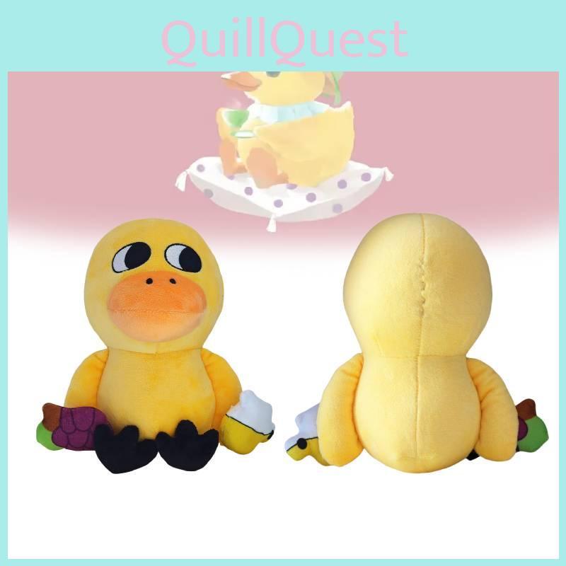Adorable Yellow Duck Plushie Soft Stuffed Animal Made Of Cozy Pp Cotton For Kids
