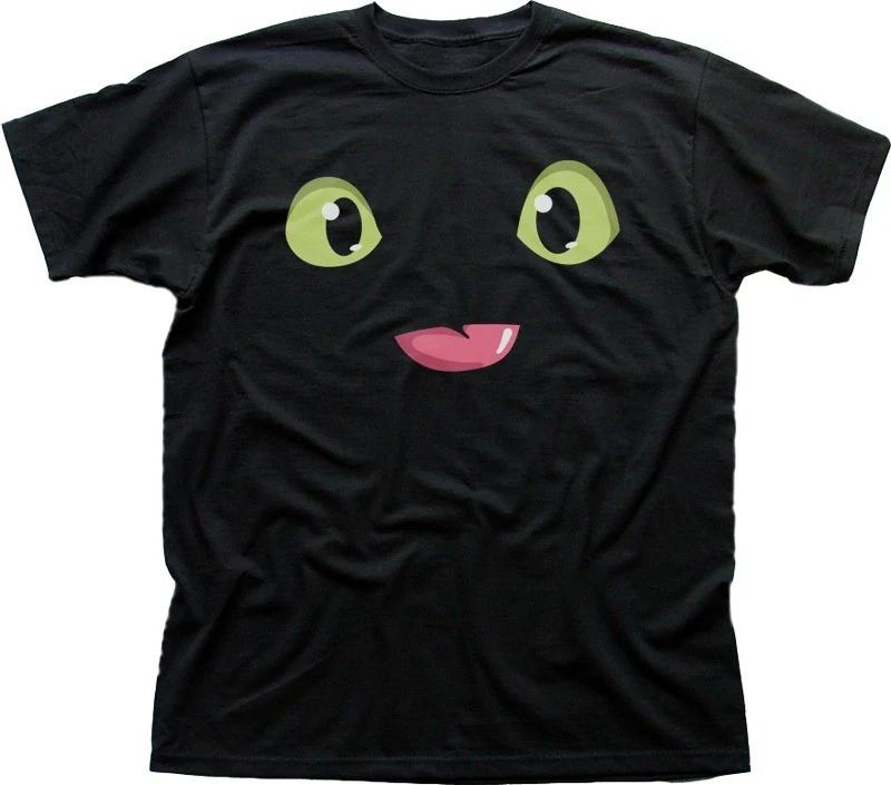 HTTYD How To Train Your Dragon Black printed cotton t-shirt OZ9678 S