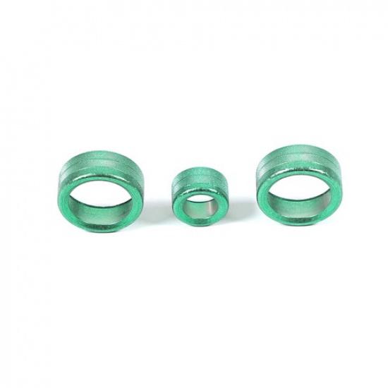Green AC Control Radio Volume Knob Ring Covers For BMW 2 Series F22 F23 2014-19