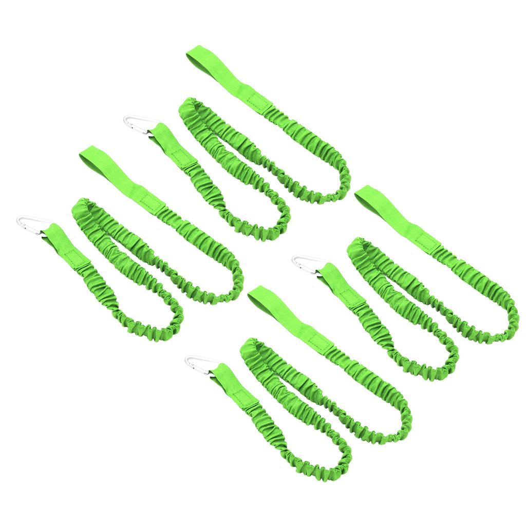 4 STÜCKE Kajak Rutenfangleine Elastisch Verlustsicher Nylon Kanu Paddel Leine Sicherheitsseil für Surfen Rafting