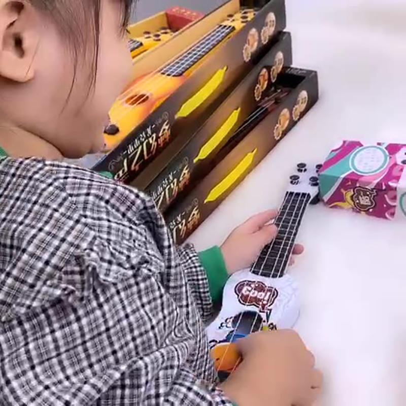 1Pc 4 String Mini Guitarra Musical Gifts Instruments Early Education Toys For Beginners Kids Children 21 Inch Ukulele