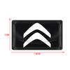 DBGO4 2/5/10 Stück Carbonfaser Lenkrad Auto Logo Emblem 3D Aufkleber für Citroen C1 C2 C3 C4 C5 C6 C8 C4L DS3 DS4 DS5LS DS6