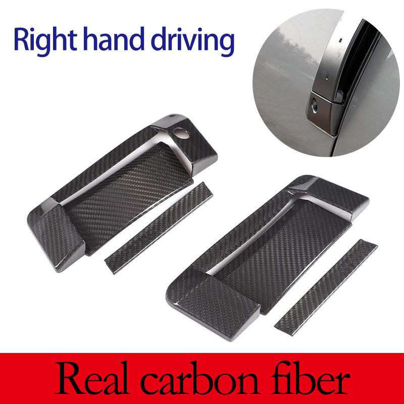ABS Carbon Fiber For Nissan 350Z 2003-2009 Car Exterior Handle Decoration Protective Cover Car Exterior Accessories