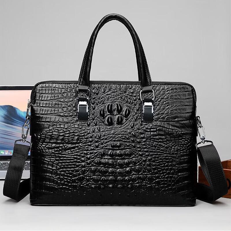 Men's Genuine Leather Briefcase Handbag