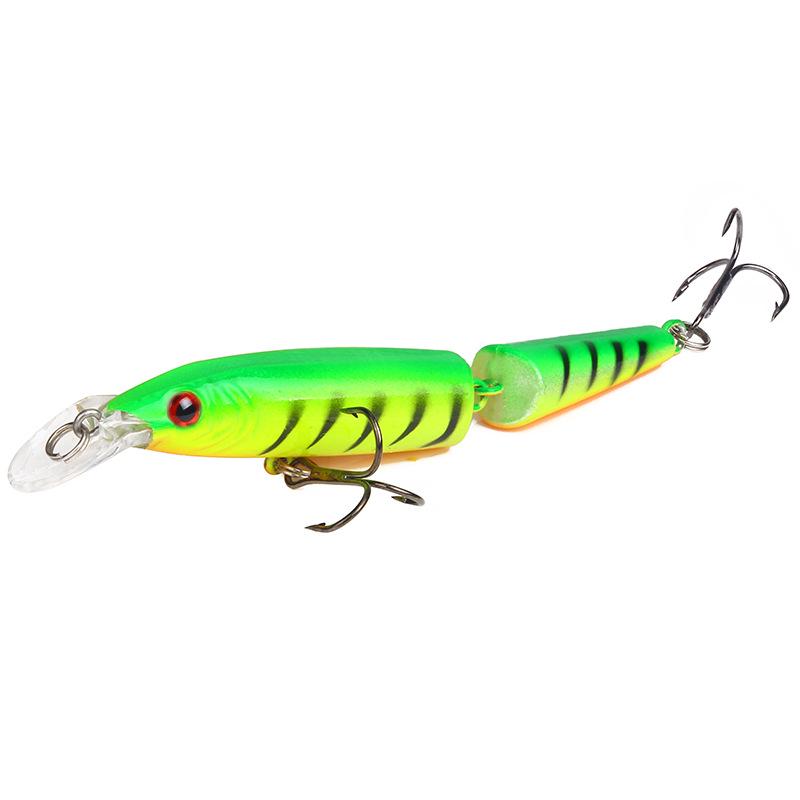 Luya Bait Two Sections Hard Bait 9g/10.5cm Rocking Simulation Mino Bait Hard Bait Fake Bait