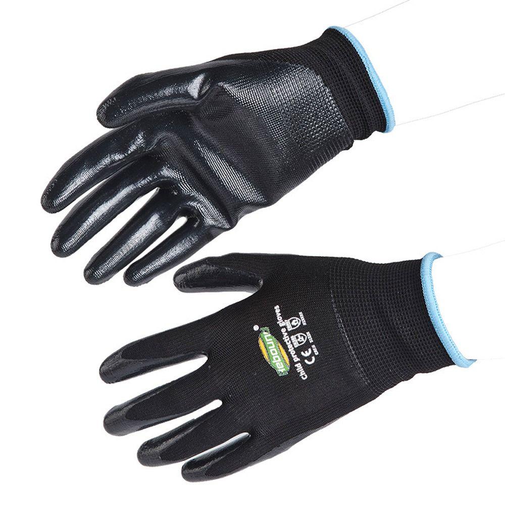 Chasing The Sea Anti Cutting Gloves Black Work Gloves Tool Protective Mittens 3~15 Year Old/Adult