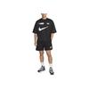 Nike Casual Mid-Rise Straight-Leg Drawstring Fit Sports Shorts Men Shorts Black FB7266-010