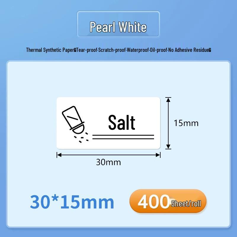 Detong Waterproof Self-Adhesive Label Paper for Textbooks and Homework
