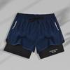 Completo da uomo a doppio strato per lo sport: Costumi da Bagno per Corsa, Fitness, Spiaggia e Nuoto