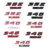 Metal 392 6.4L Car Engine Emblem Car Stickers For Hemi 345 Hemi Charger Caravan Durango Caliber Journey Challenger Avenger Badge
