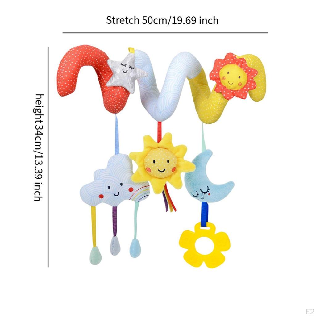 Baby Crib Hanging Rattle Infant Educational Bed Bell for Newborn Unique Gift