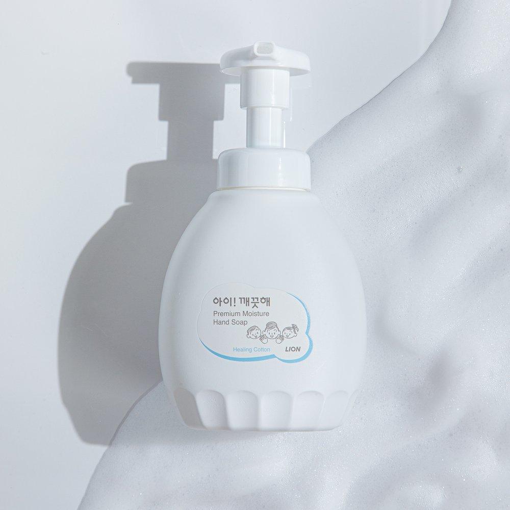 Lion PM Foam Hand Soap Healing Cotton 450ml