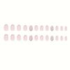 Fashionharbour 24 Reusable Artificial Fake Nail Set| Lightweight & Long Lasting| Easy To Use| Quick Fix For Festivals & Special Occasions