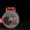 Customization Metal Tennis Baked Paint Medal Sports Meeting Children's School Souvenirs Award Hanging Around the Neck Decor, 3Pc