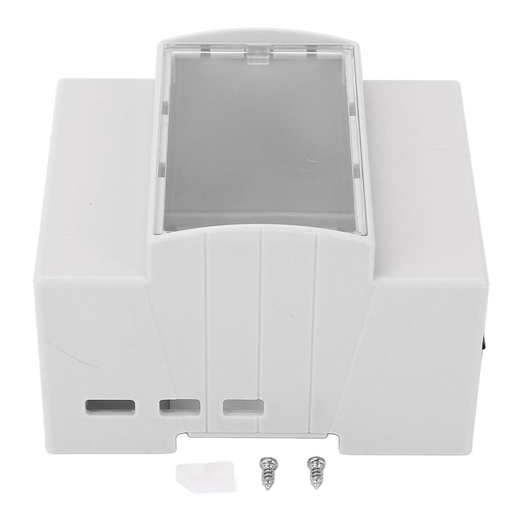Electronic Instrument DIN Rail Power Box ABS DIN Rail Electrical Housing for Pi 5B Heat Sink