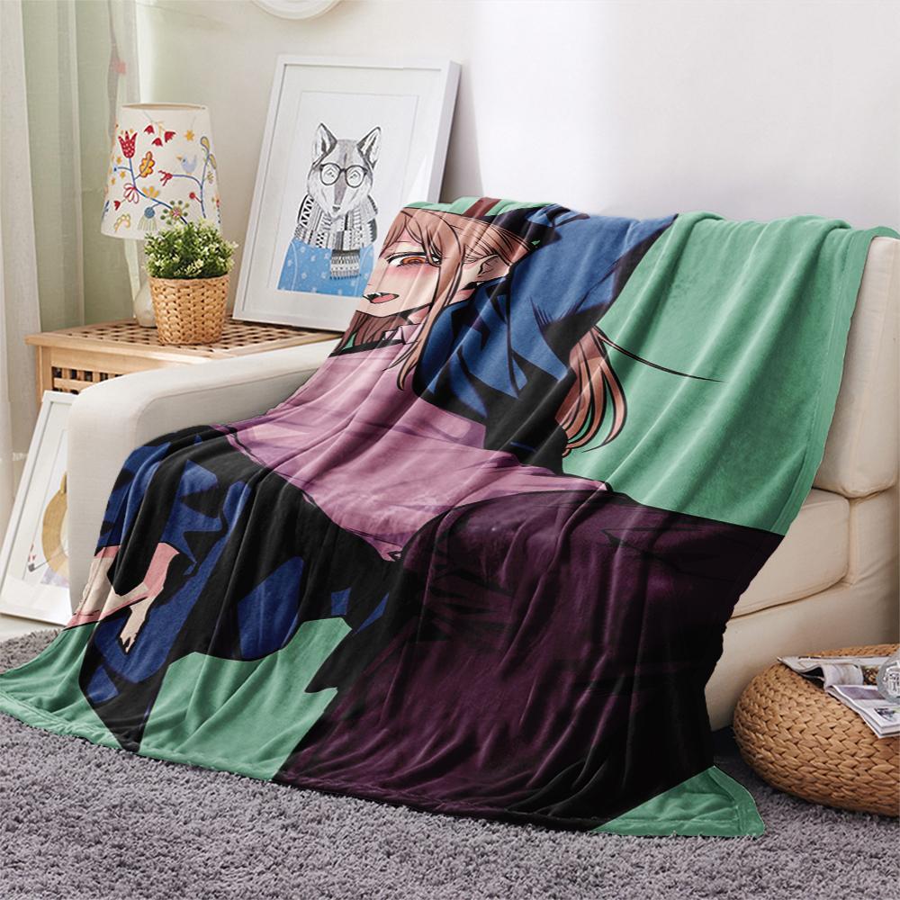1 Pezzo Coperta in Flanella con Stampa Cartone Animato, Alta Qualità Confortevole per Tutte le Stagioni, Decorazione per la Casa, Calore e Comfort, Perfetta per Regalo di Natale Compleanno