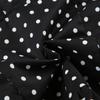 Women Summer Sweetheart Neck Polka Dot Ruffle Hem Slim Fit Sleeveless Camisole Top