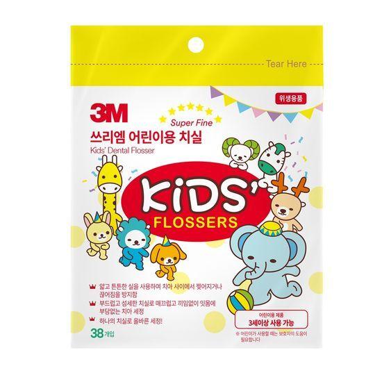 3M Kids Disposable Dental Floss 38-Count