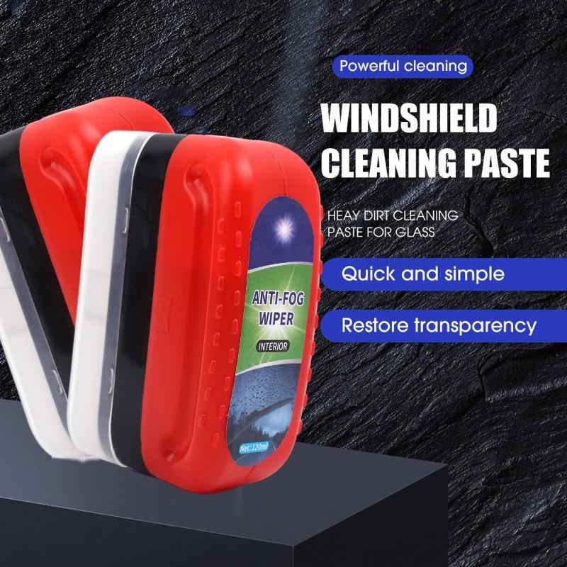 120ml New Auto Glass Anti-fog Agent Brush Windshield Oil Film Remover Cleaner Car Window Glass Fog Repellent Coating Liquid